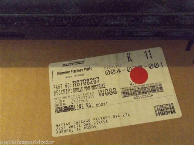 MAYTAG AMANA STOVE R0708267 GRILLE PAN NEW IN BOX MAYTAG AMANA STOVE R0708267 GRILLE PAN NEW IN BOX
